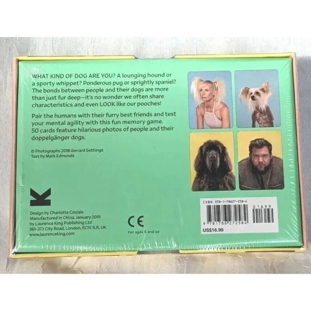 Sealed Doppelganger Dog Card Game Puppy Do You Look Like Your Matching Pet New